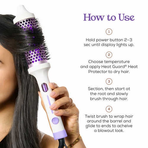 Ultra Violet Thermal Brush