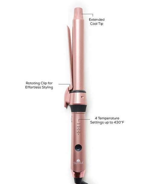 Curling Iron With Clamp 1"