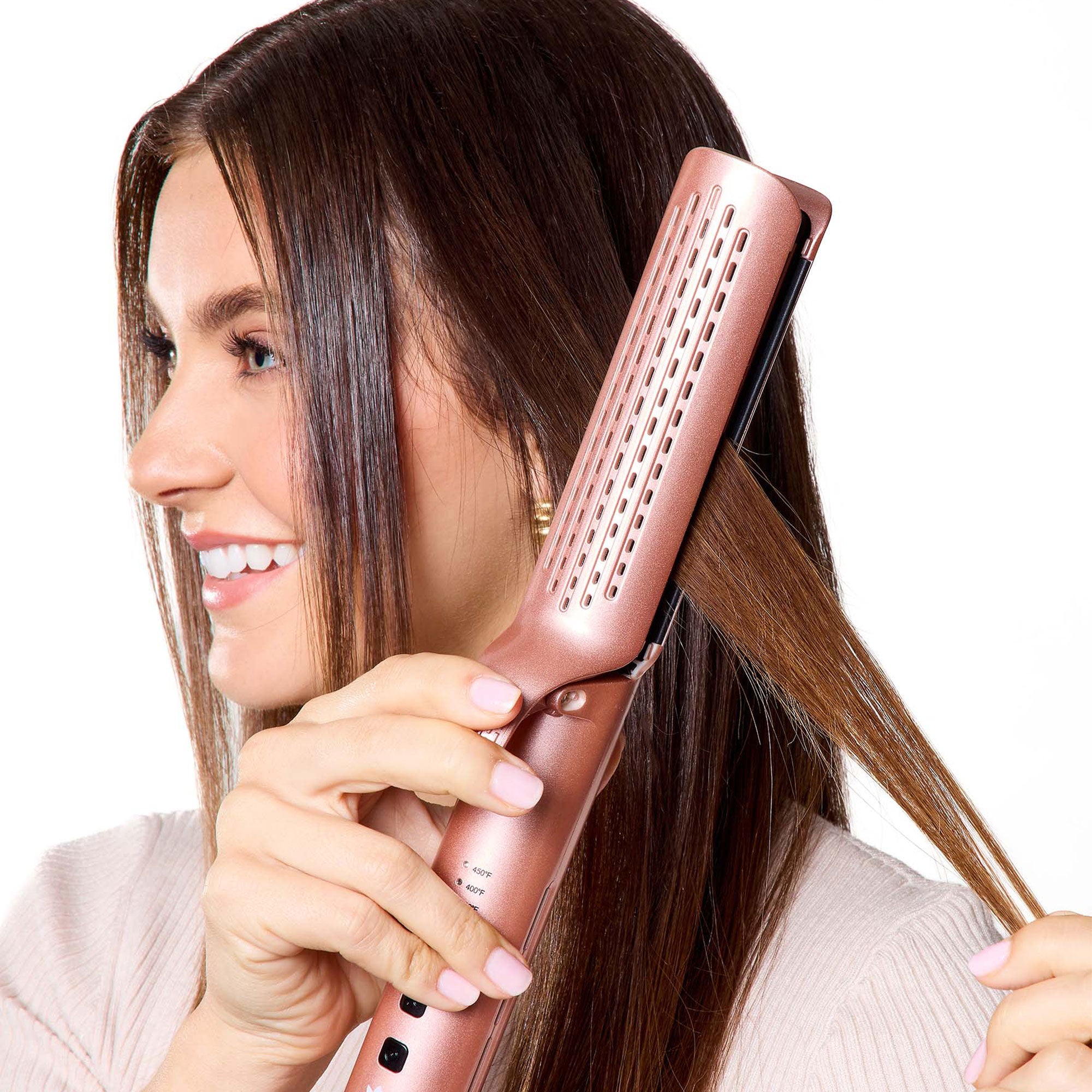 2-in-1 Air Straightener and Curler