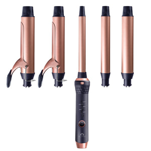 5-pc Interchangeable Curler Set