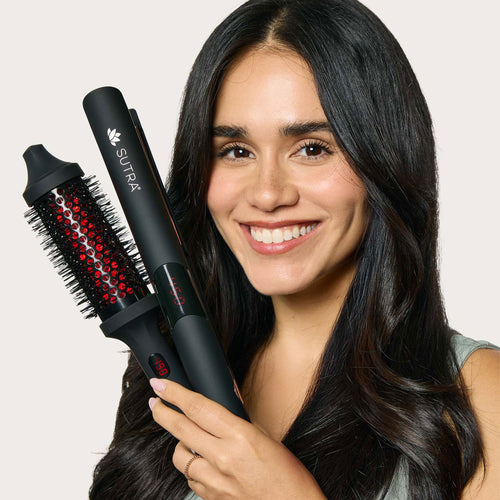 IR Infrared Bundle - IR Thermal Brush & IR Flat iron 1"
