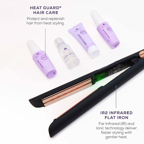 5-Pc Vanity Box - IR Flat Iron & Heat Guard Set