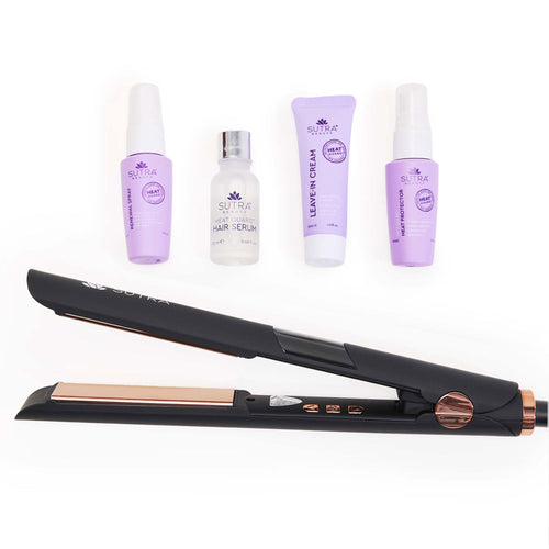 5-Pc Vanity Box - IR Flat Iron & Heat Guard Set