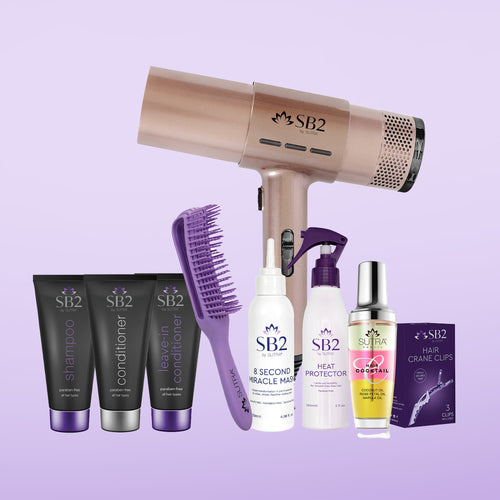 AirPro Blow Dryer Bundle - Rose Gold