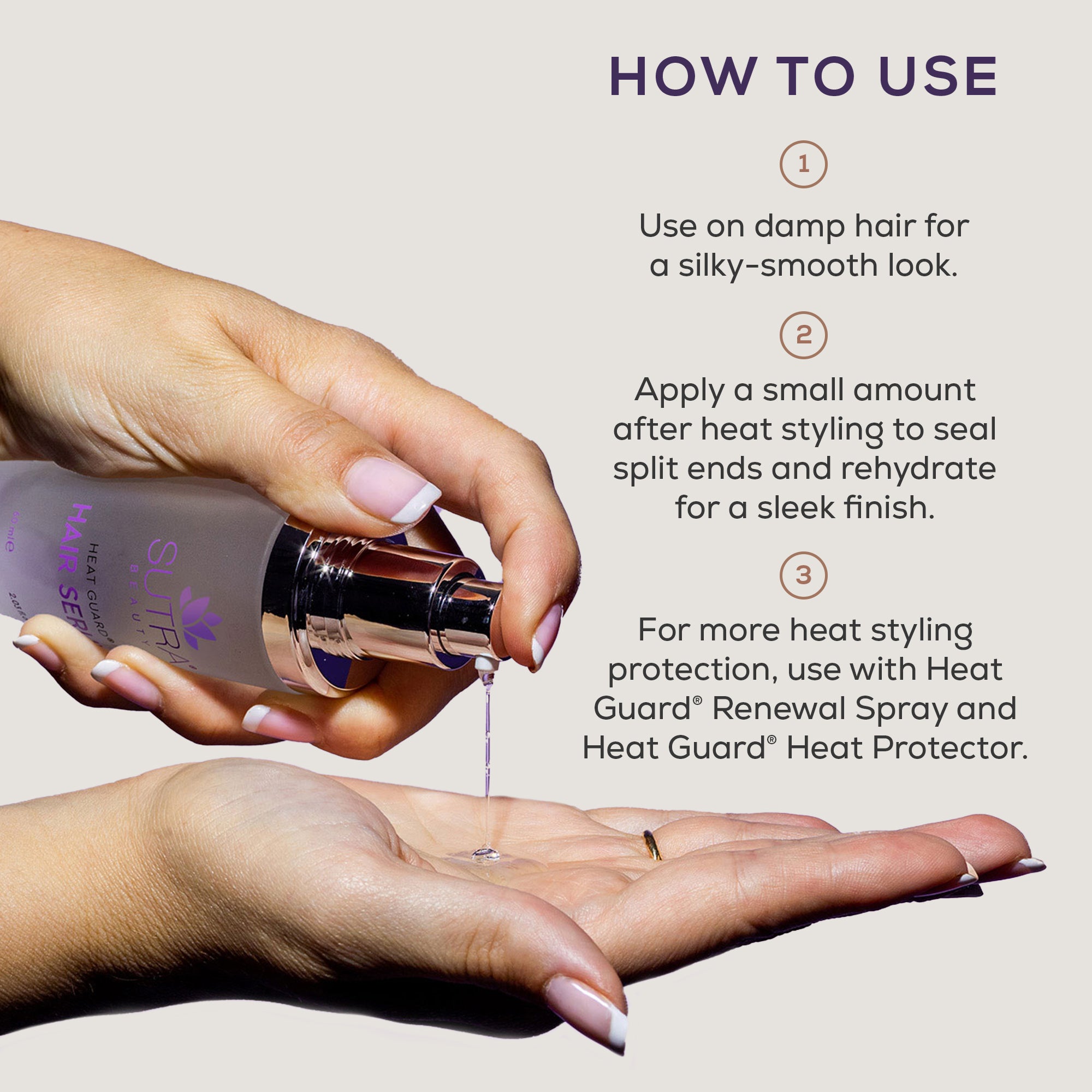 Heat Guard Hair Serum