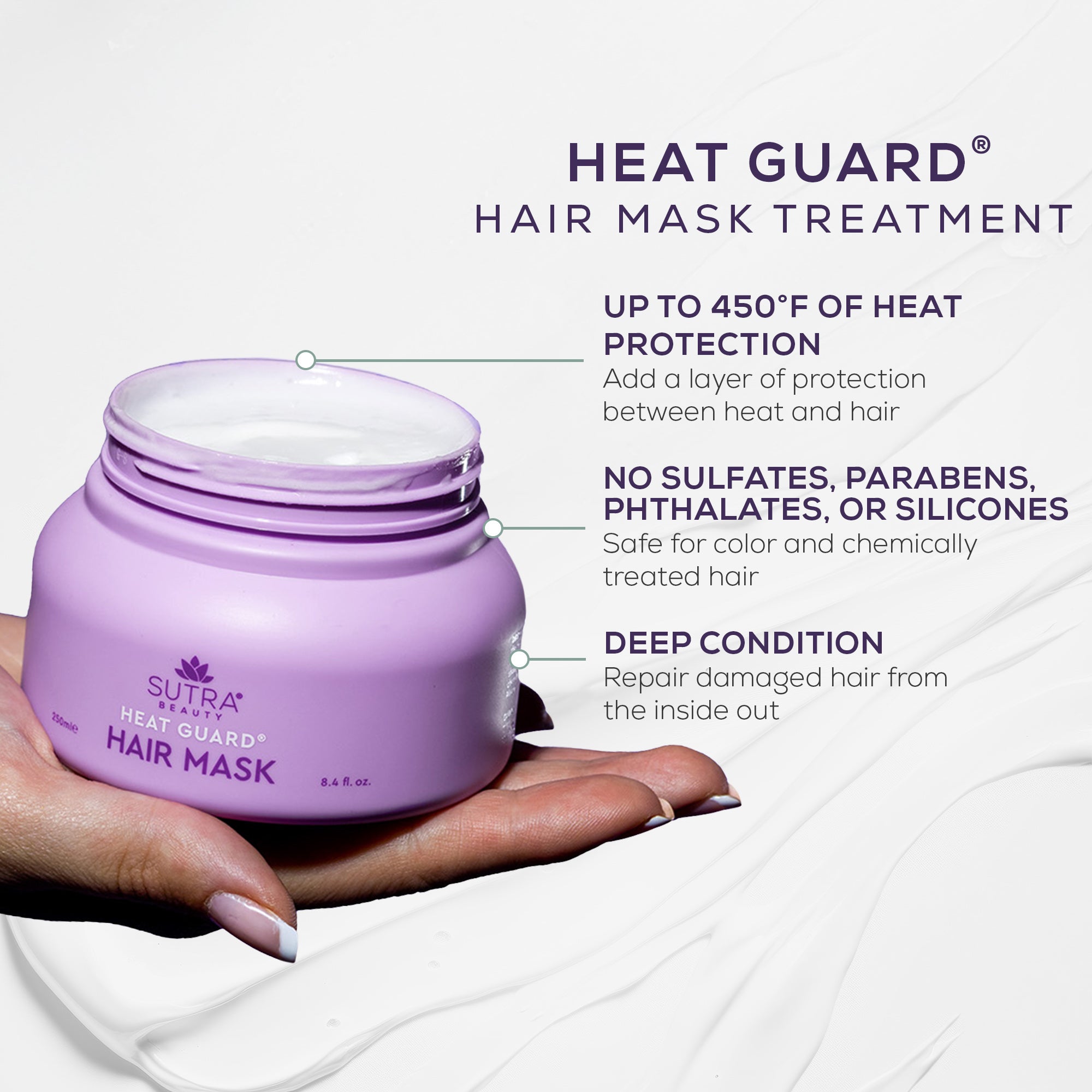 Heat Guard Hair Mask