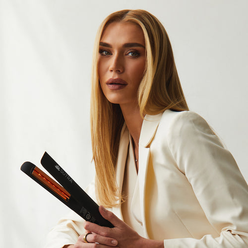 5-Pc Vanity Box - IR Flat Iron & Heat Guard Set