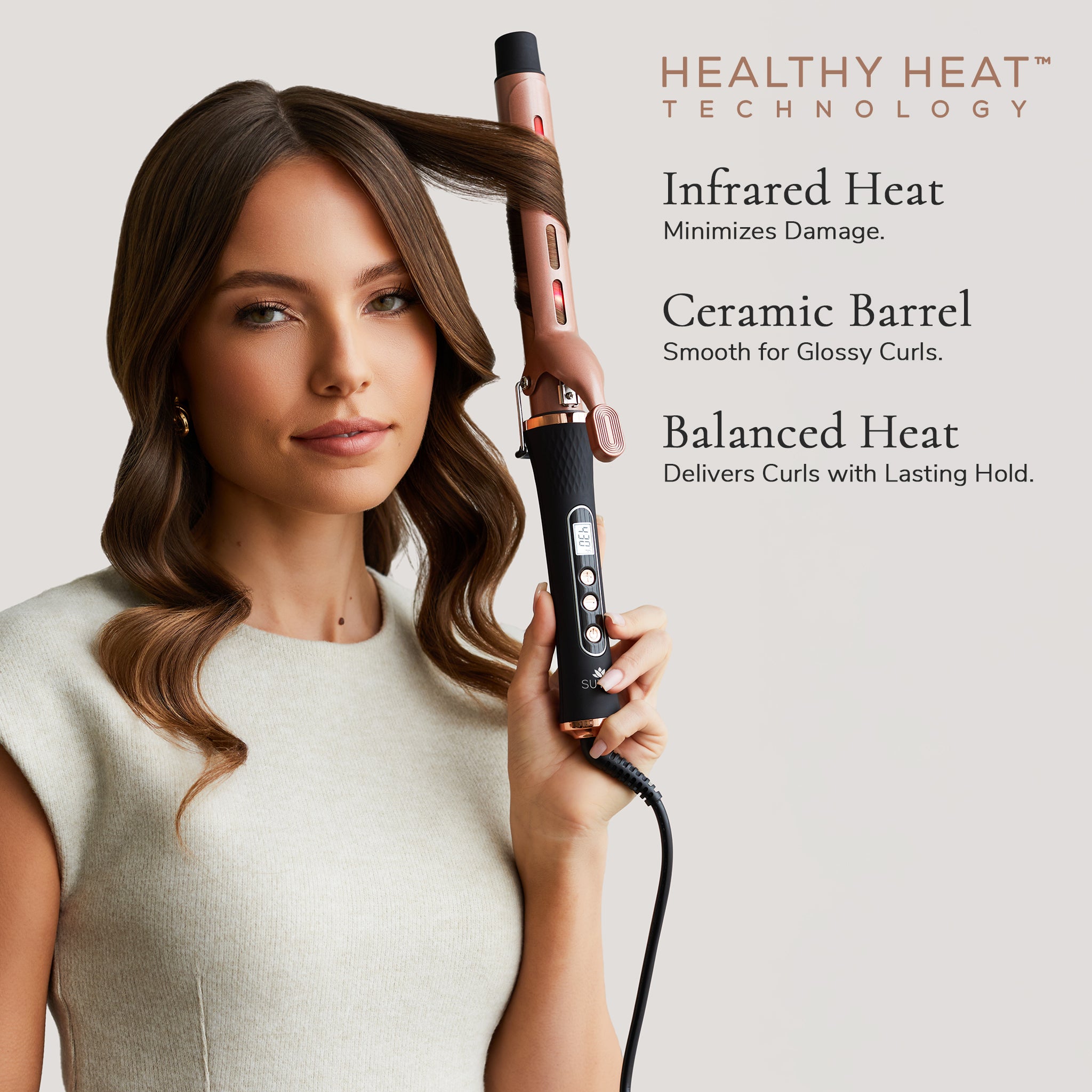 IR2 Infrared Curling Iron - 28MM