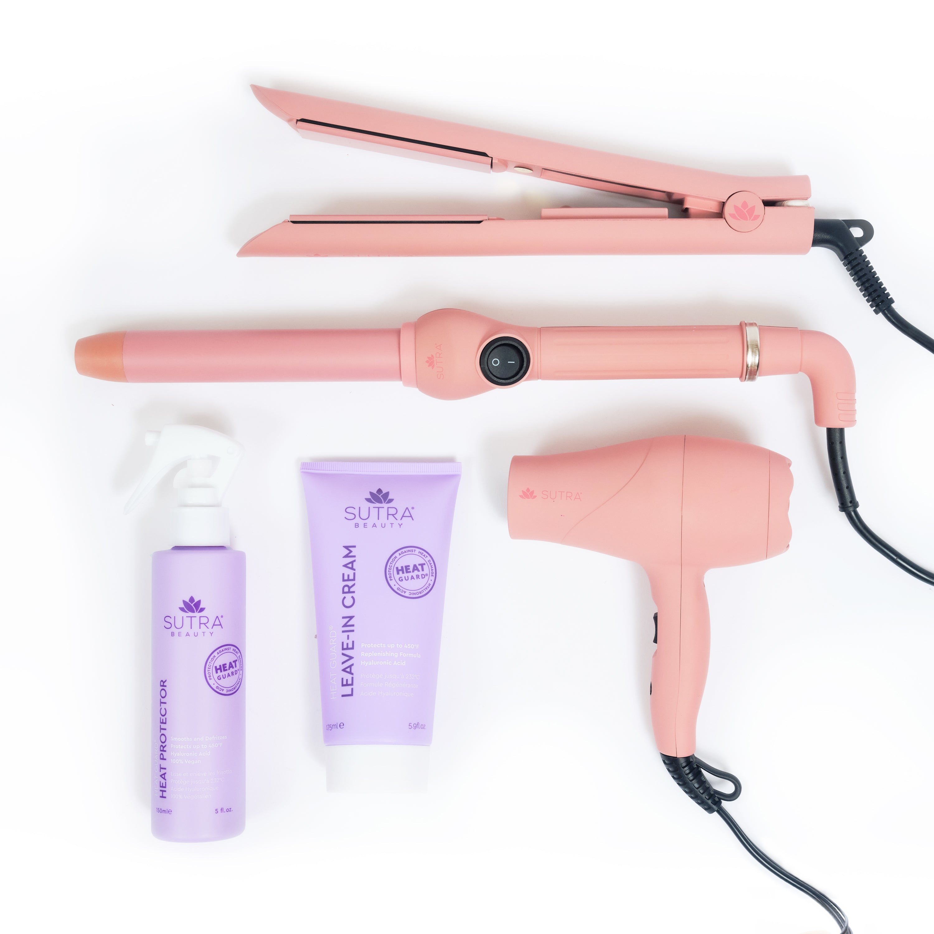 SUTRA BEAUTY 7-Pc. Blowout & deals Styling Set Pink