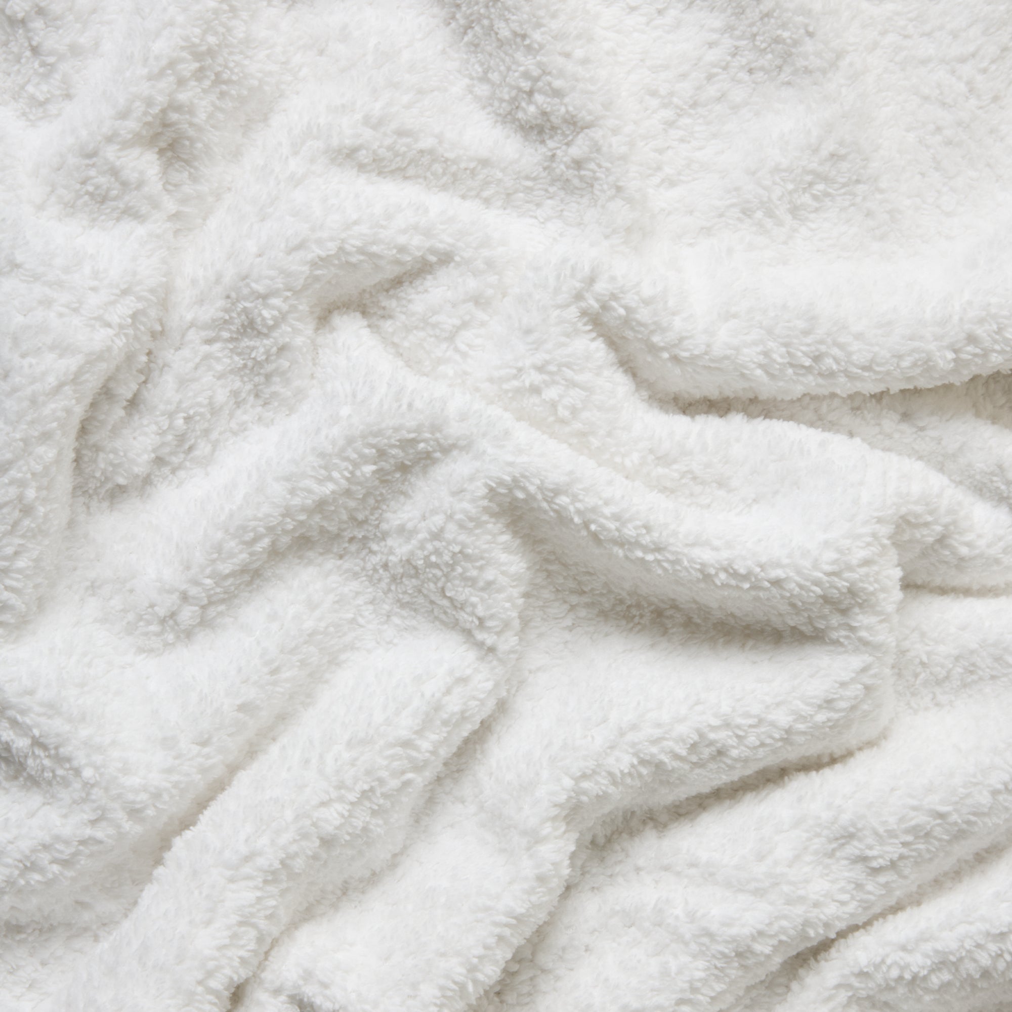 Fast Dry Microfiber Hair Towel (White)