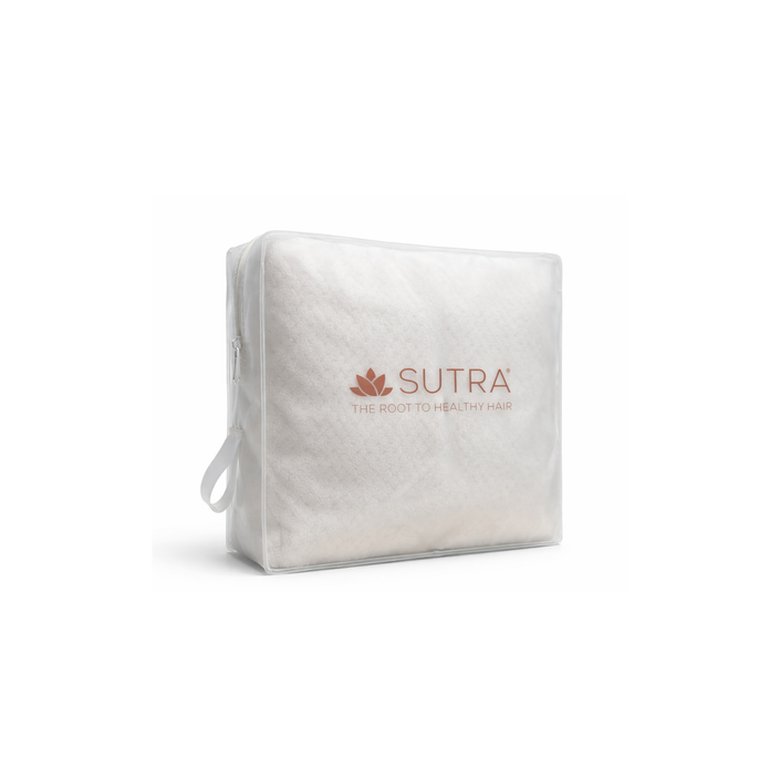 Fast Dry Microfiber Hair Towel (White)