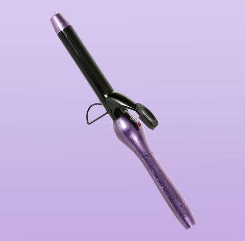 Spring Curling Iron, Purple Disco - 1”