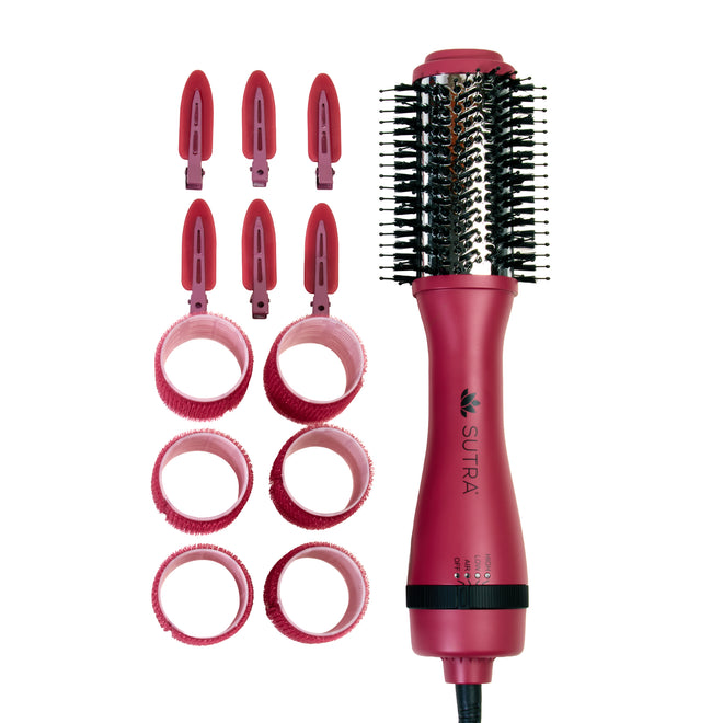 SUTRA Blowout Brush Set (Merlot)