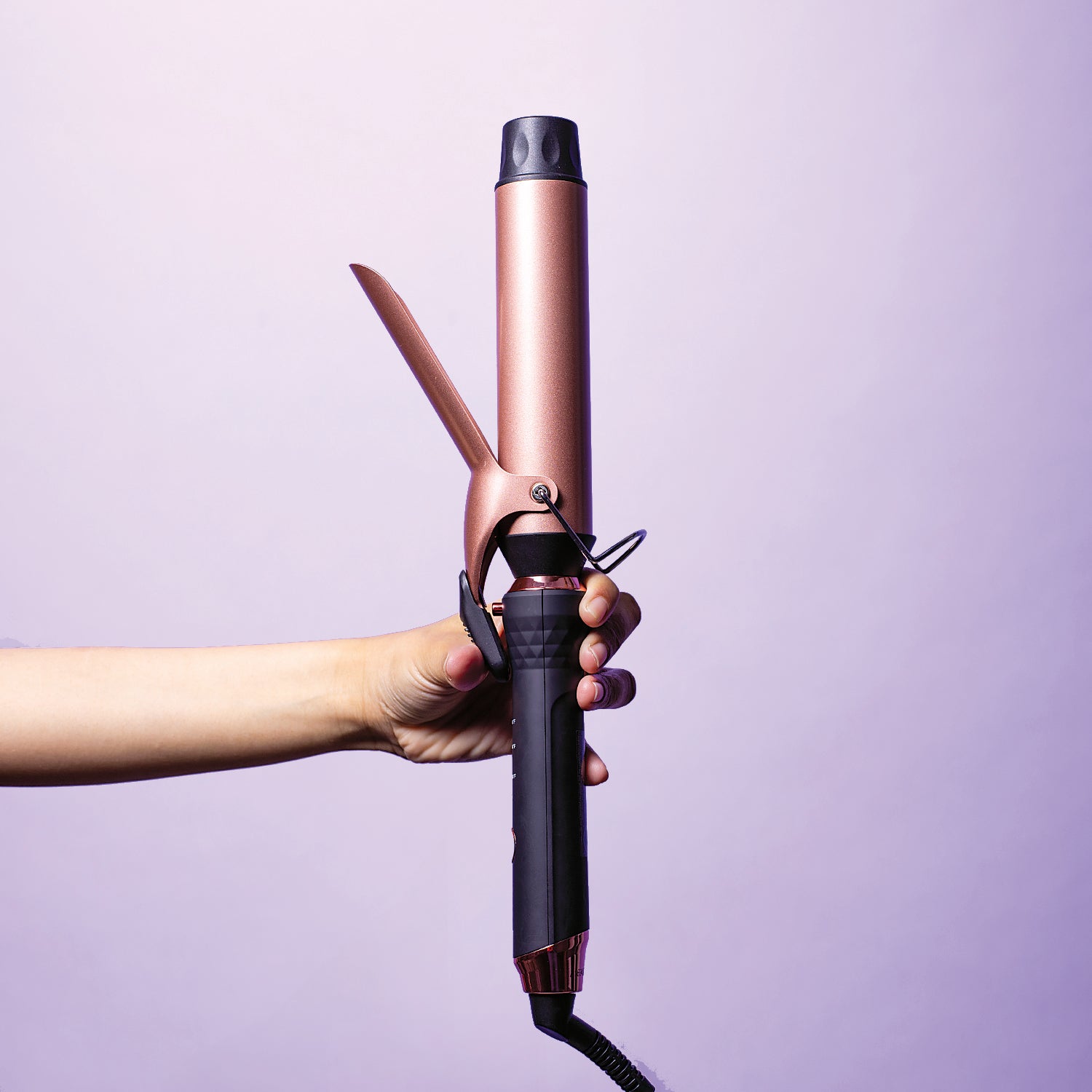 Interchangeable curling iron with clamp best sale