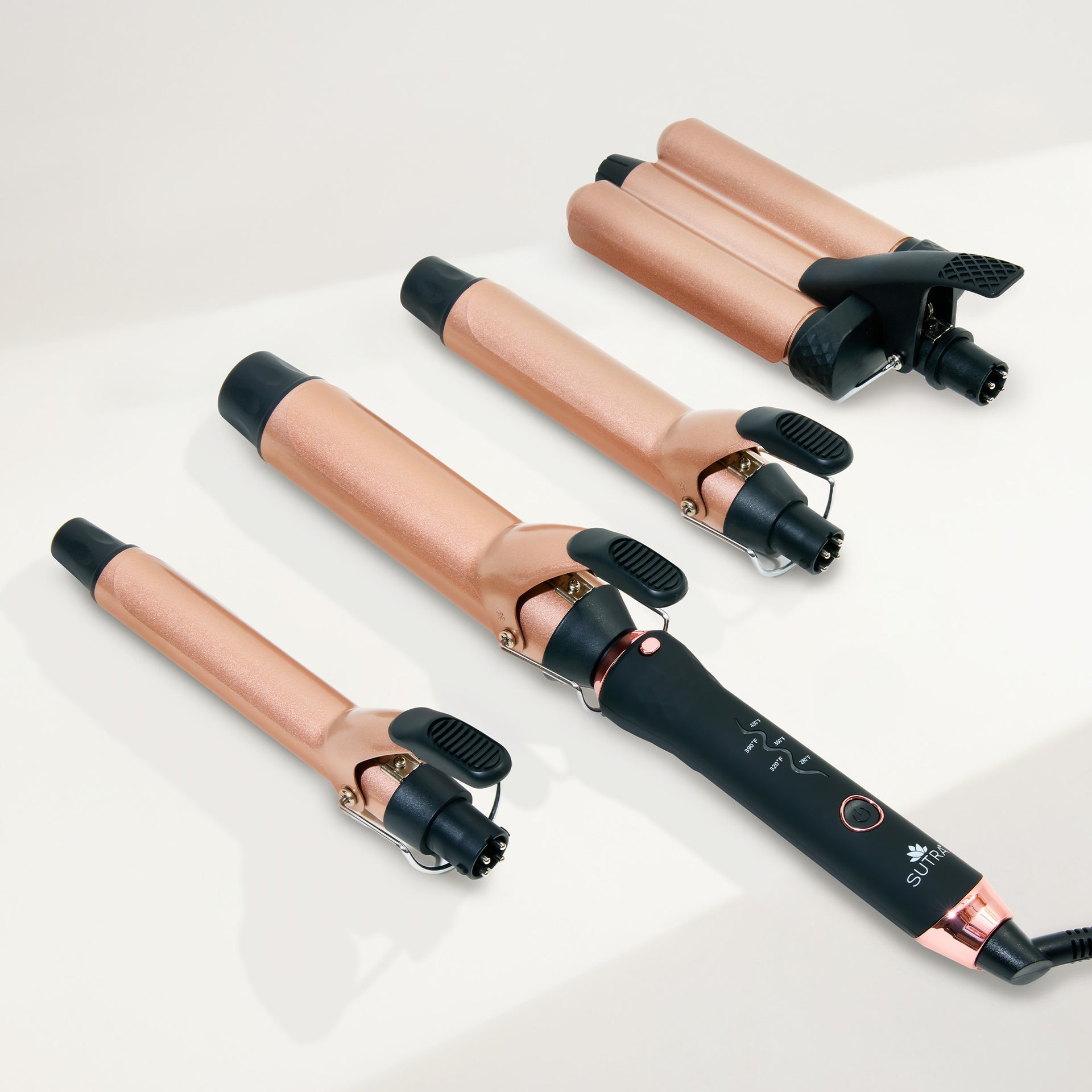 4 1 Interchangeable Spring Curler Set